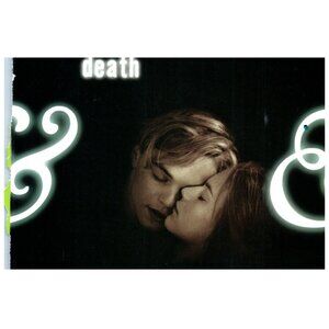 Postcard  Leonardo DiCaprio as Romeo Claire Danes as Juliet "death" Vintage